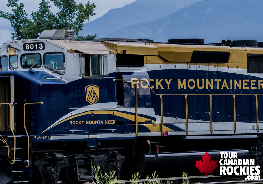 Rocky Mountaineer Train in Jasper National Park